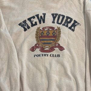 Arizona Jean Company Beige Crewneck Sweater